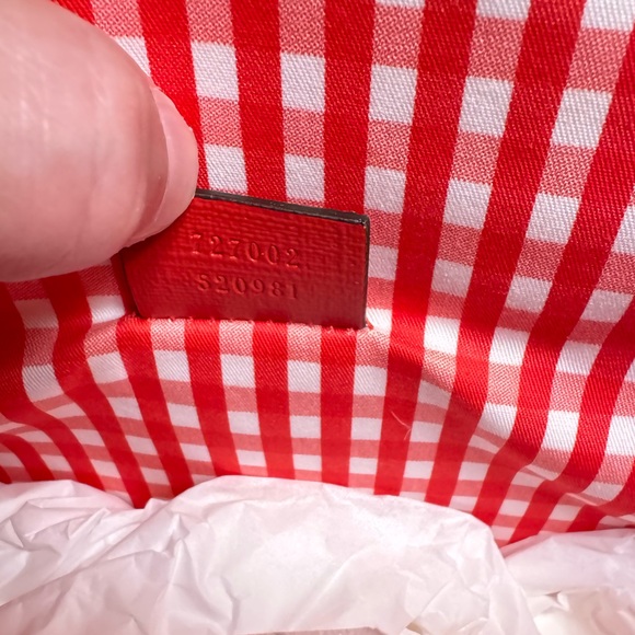 New Gucci GG Star Logo Raffia Snail Bag Tote - Picture 11 of 12